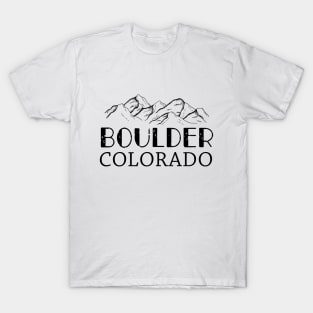 Boulder Colorado Boulder Co Colorado T-Shirt